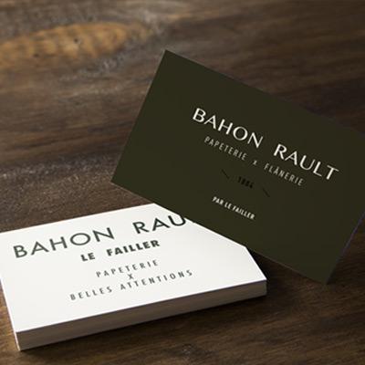 Bahon Rault carte de visite